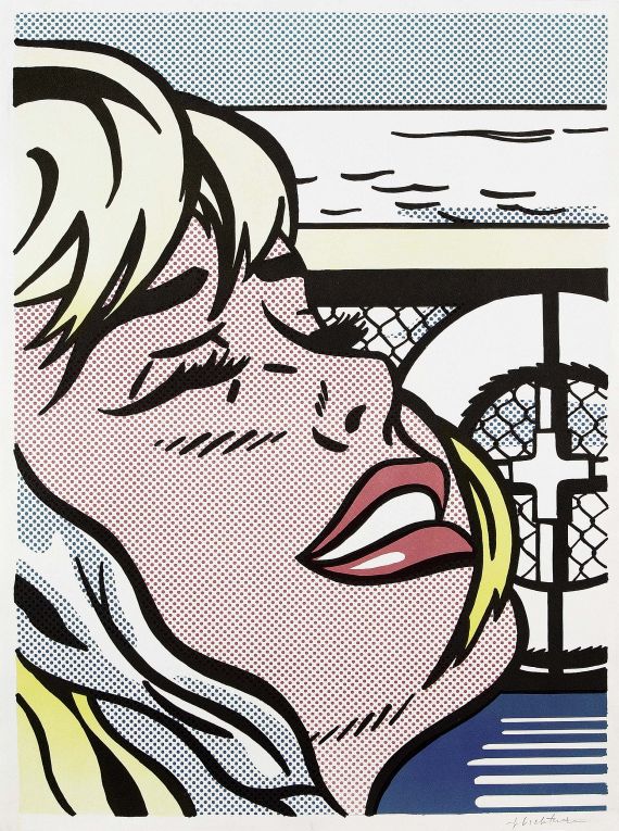 Roy Lichtenstein - Shipboard girl