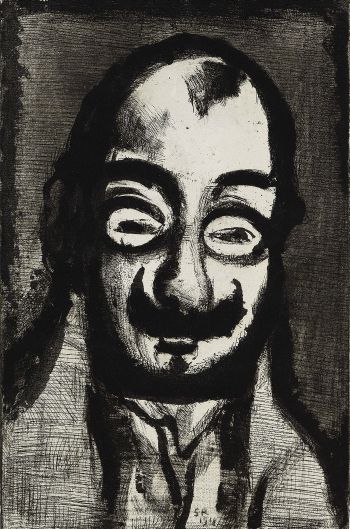 Georges Rouault - From: Réincarnations du Père Ubu (Miniaturausgabe)