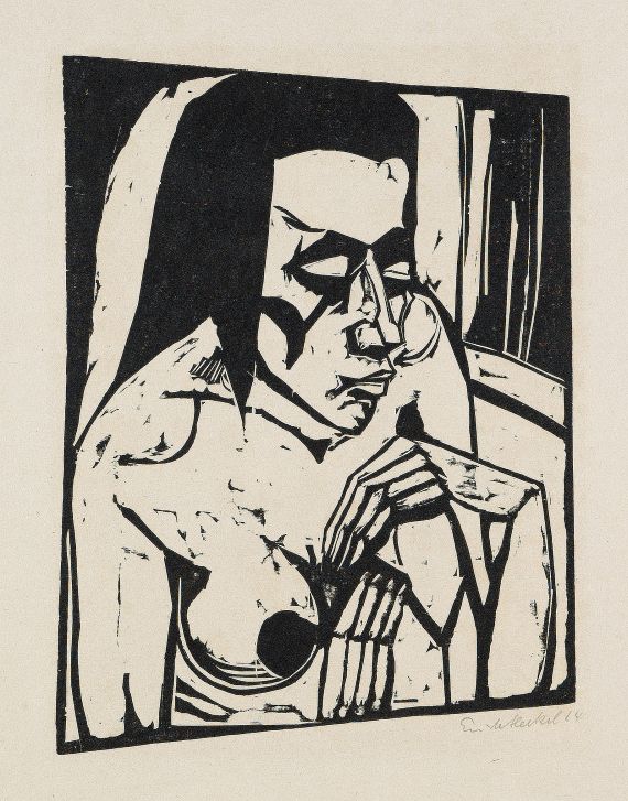 Erich Heckel - Hockende