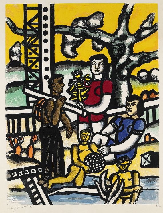 Fernand Léger - Le Campeur