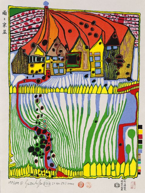 Friedensreich Hundertwasser - Do not wait houses - Move