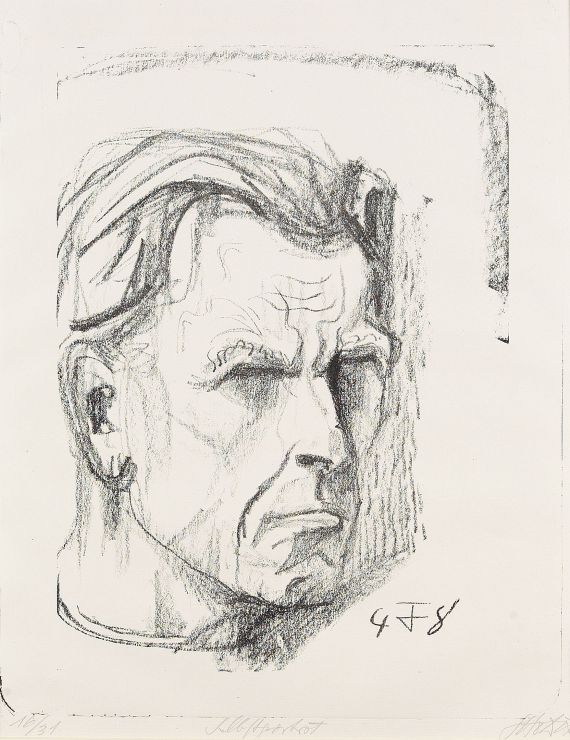 Otto Dix - Selbstbildnis VII