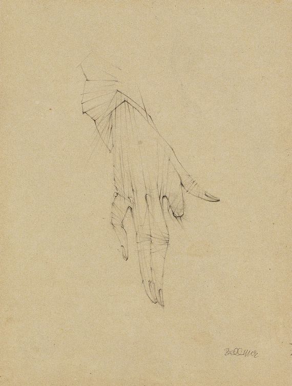 Hans Bellmer - Handstudie