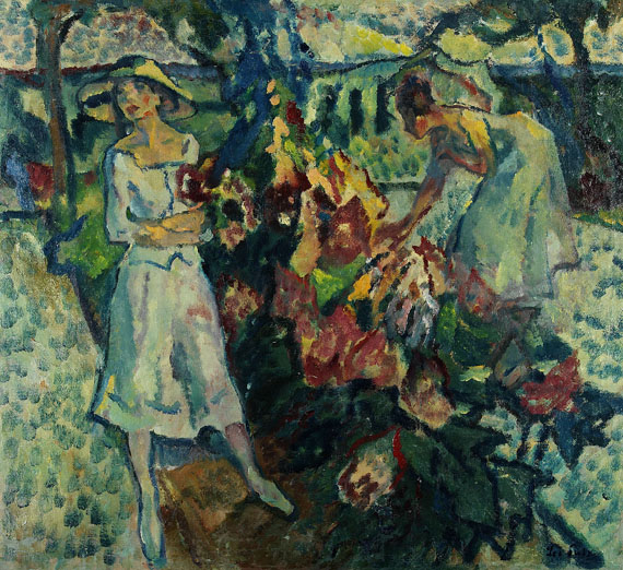 Leo Putz - Im Gautinger Garten