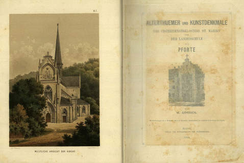 Wilhelm Corssen - Alterthuemer und Kunstdenkmale ... zur Pforte.1868