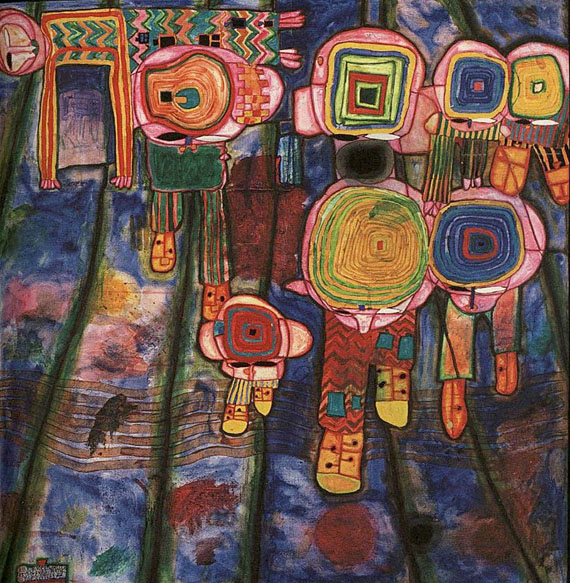 Friedensreich Hundertwasser - Bibel. 1995