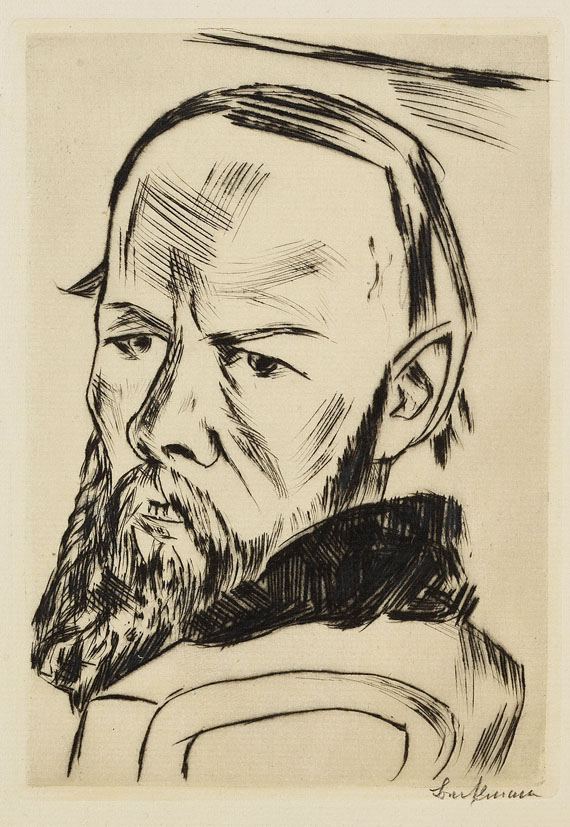 Max Beckmann - Dostojewski II