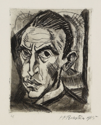 Hermann Max Pechstein - Junger Mann (Selbstbildnis)