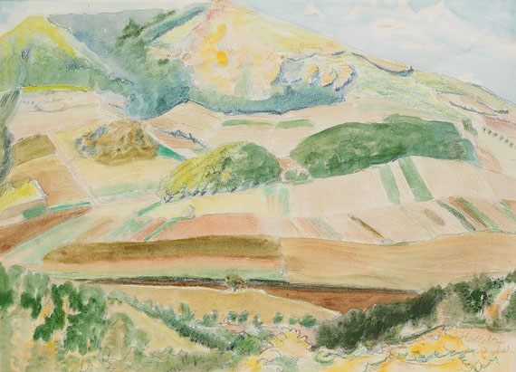 Erich Heckel - Sommerlandschaft (Eichsfeld)