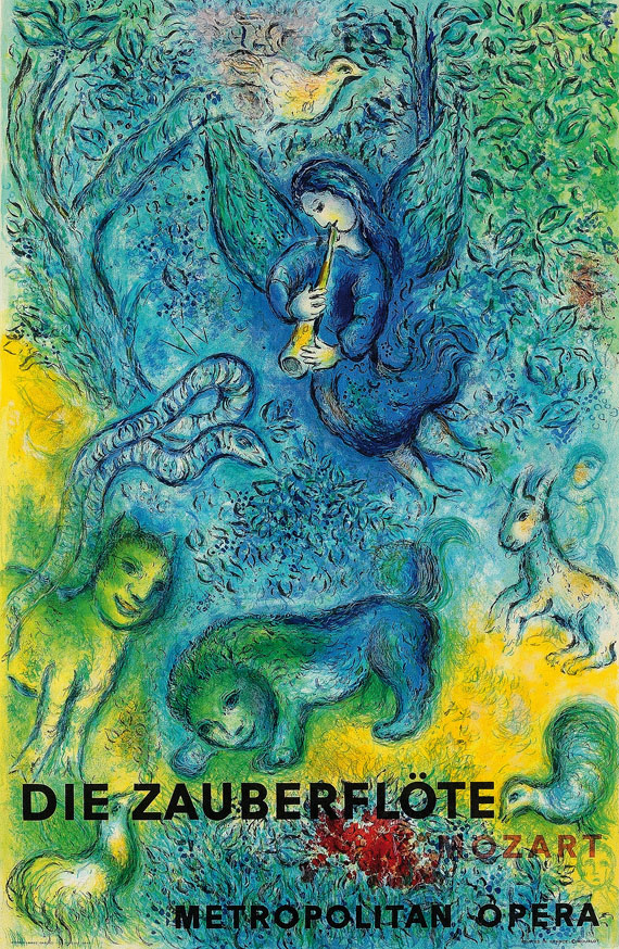 Marc Chagall - Die Zauberflöte