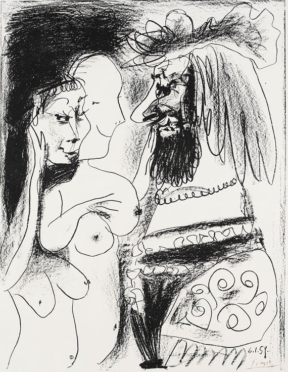 Pablo Picasso - Le vieux Roi