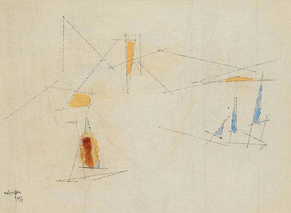 Lyonel Feininger - Ships arriving