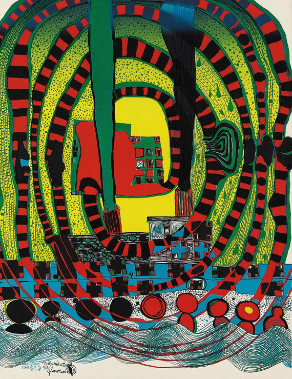 Friedensreich Hundertwasser - Seereise II