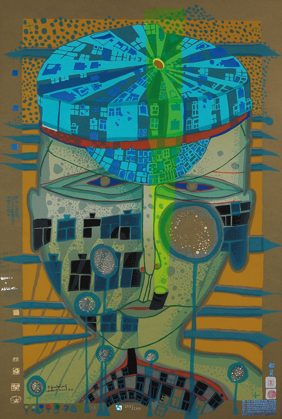 Friedensreich Hundertwasser - One of five seamen