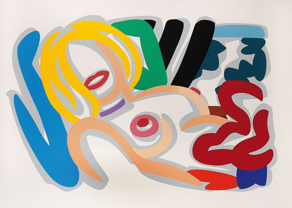 Tom Wesselmann - Big blonde with choker