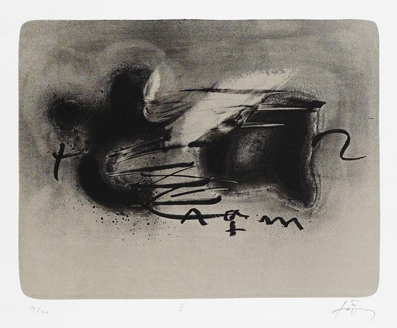 Antoni Tàpies - Ohne Titel (Erinnerungen)