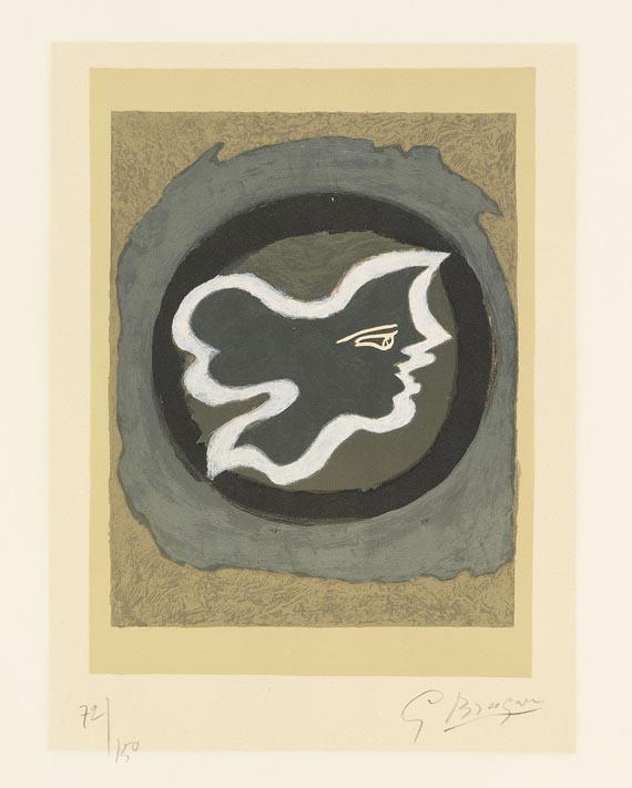 Georges Braque - Profil grec (Griechisches Profil)