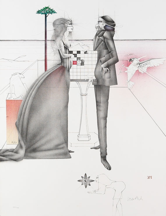 Paul Wunderlich - Französische Gärten