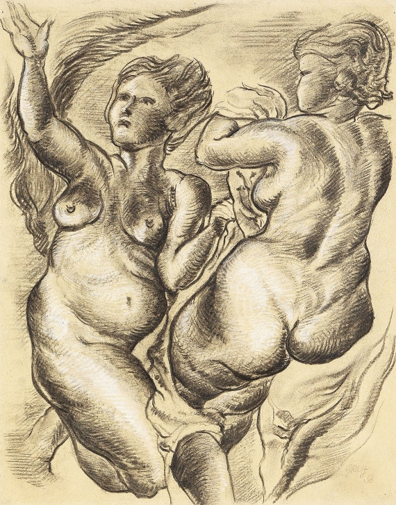 George Grosz - Hommage à Rubens