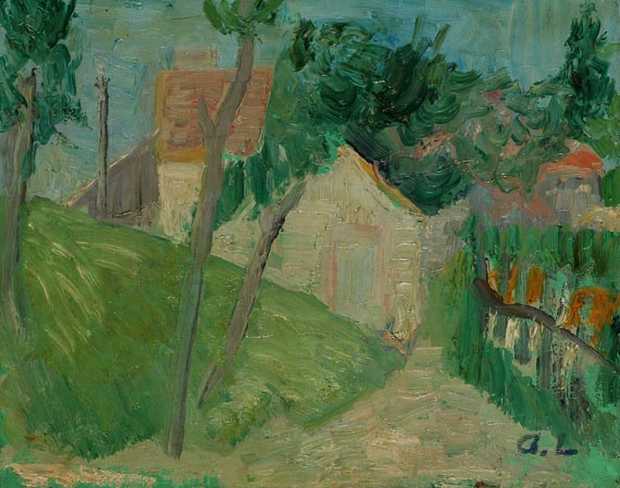 André Lanskoy - Paysage au maisons