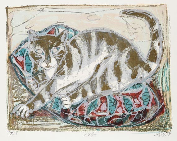 Otto Dix - Katze