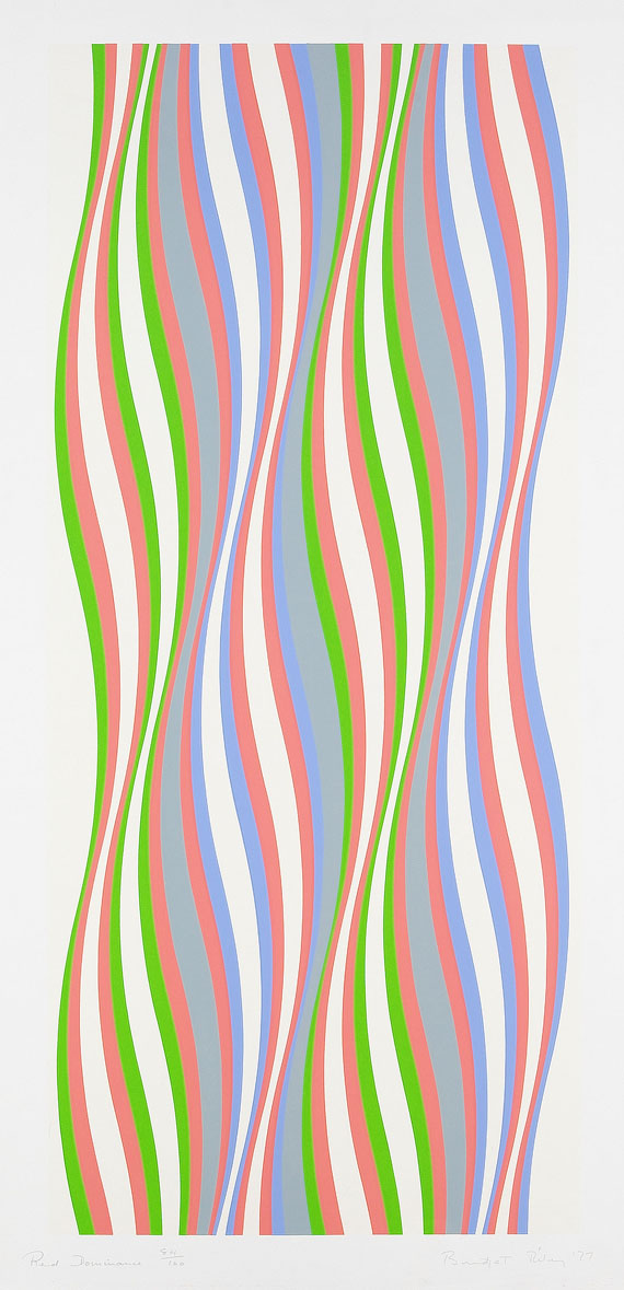 Bridget Riley - Red Dominance