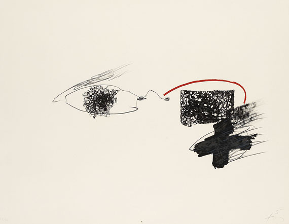 Antoni Tàpies - Arc rouge