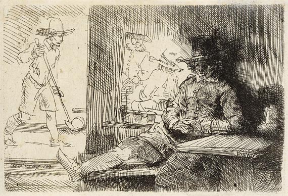 Harmensz. Rembrandt van Rijn - Der Kolfspieler (The Golf Player)