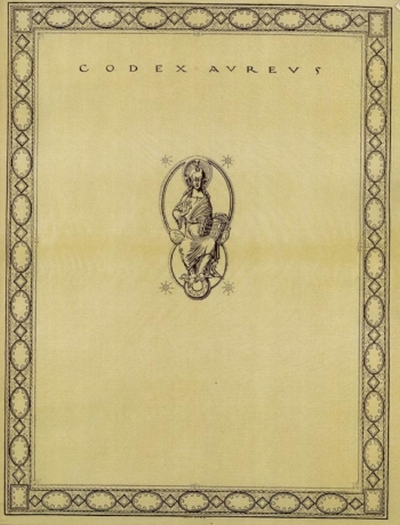   - Codex Aureus, 11 Bde. 1921.