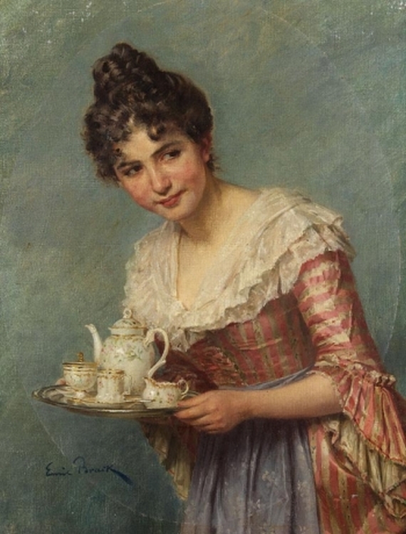 Emil Brack - Serviermädchen