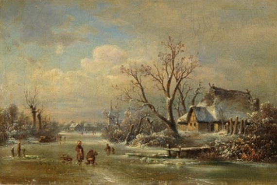 Adolf Stademann - Winterlandschaft