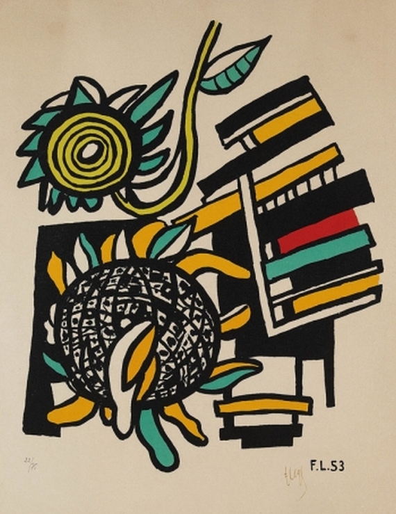 Fernand Léger - Les deux tournesols