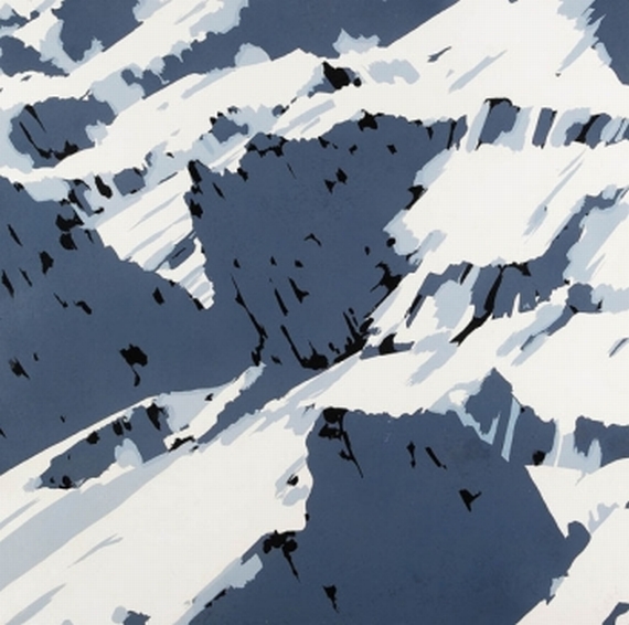 Gerhard Richter - Aus: Schweizer Alpen I