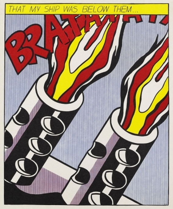 Roy Lichtenstein - Nach - 3 Bll.: As I Opened Fire Poster