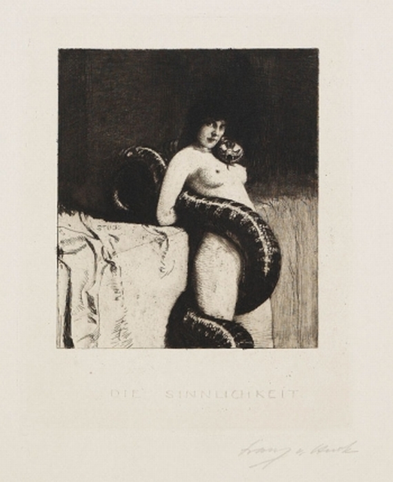 Franz von Stuck - Die Sinnlichkeit