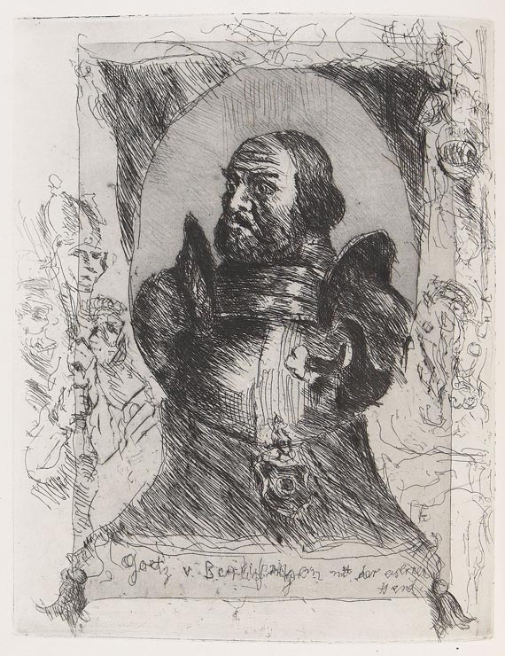 Lovis Corinth - Goethe, Gotfried von Berlichingen, 1922