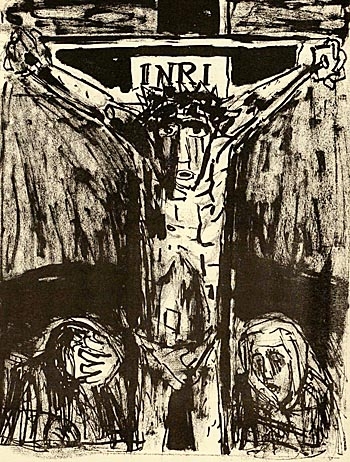 Otto Dix - Evangelium nach Matthäus. VA. 1960