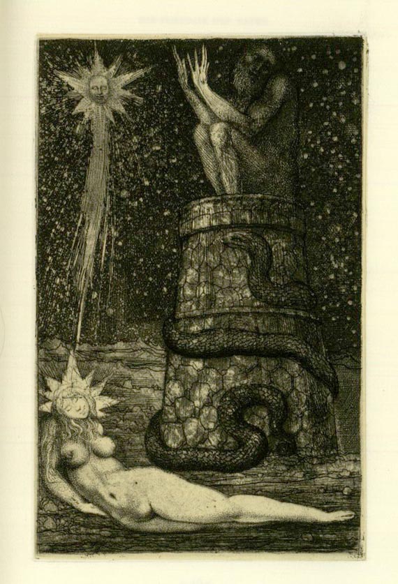 Ernst Fuchs - Schubert, G. H. von, Symbolik des Traumes. 1968