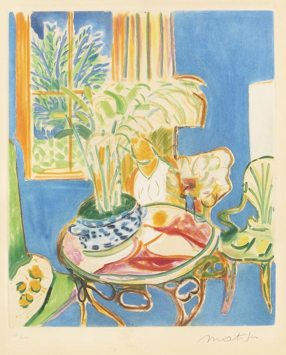 Henri Matisse - Petit Intérieur Bleu