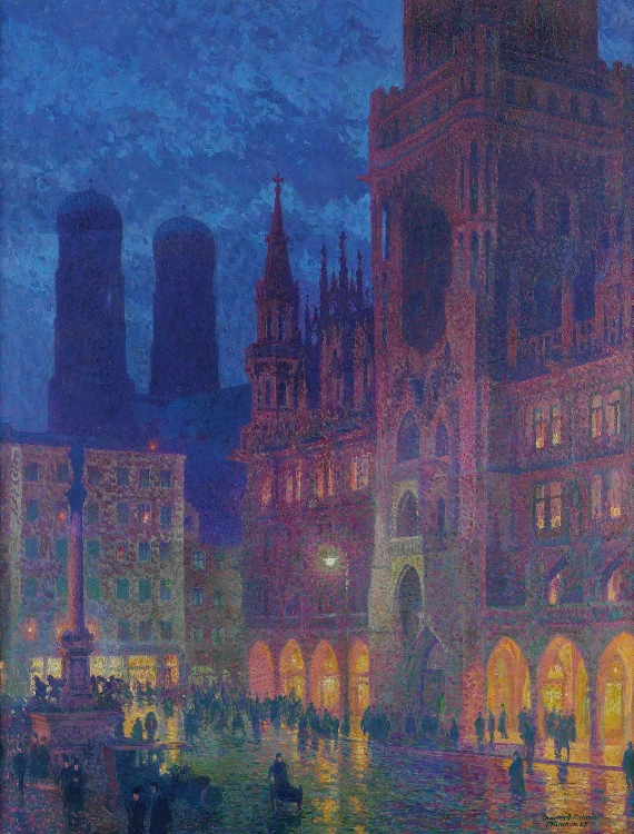 Charles Johann Palmié - München, Marienplatz