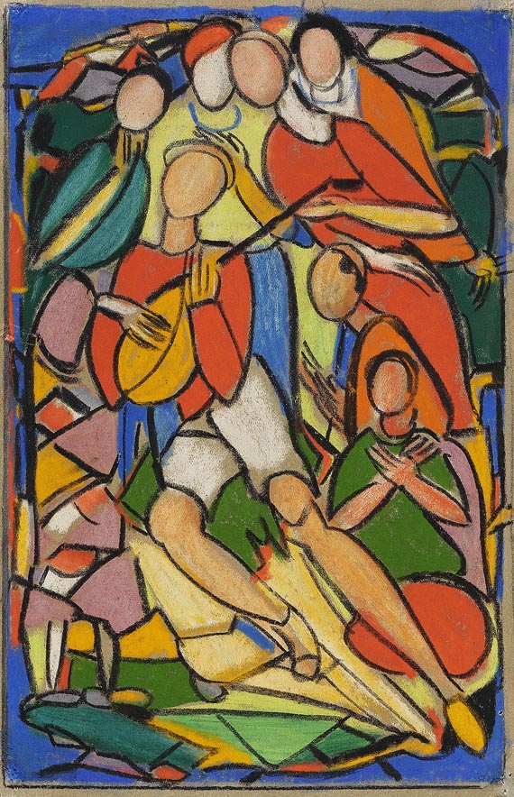 Max Ackermann - Lautenspieler