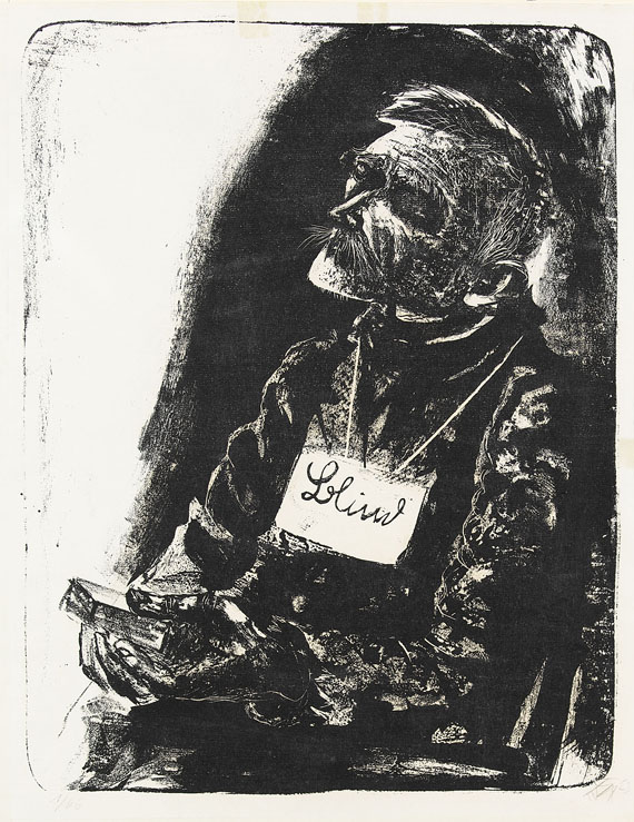 Otto Dix - Blinder