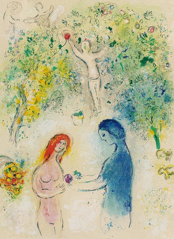 Marc Chagall - Daphnis und Chloé