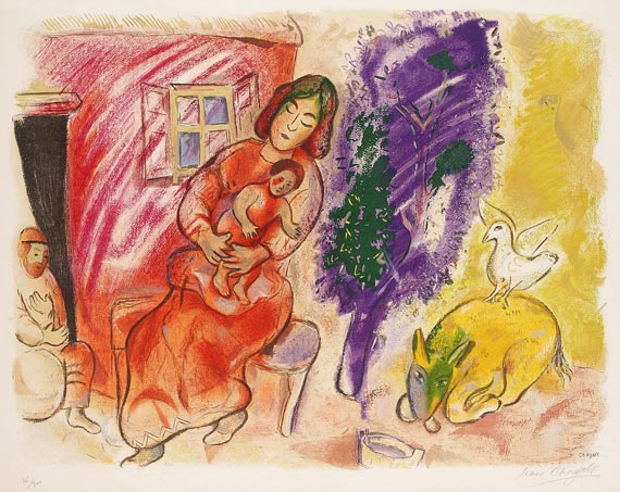 Marc Chagall - Mutterschaft