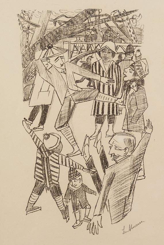 Max Beckmann - Eislauf