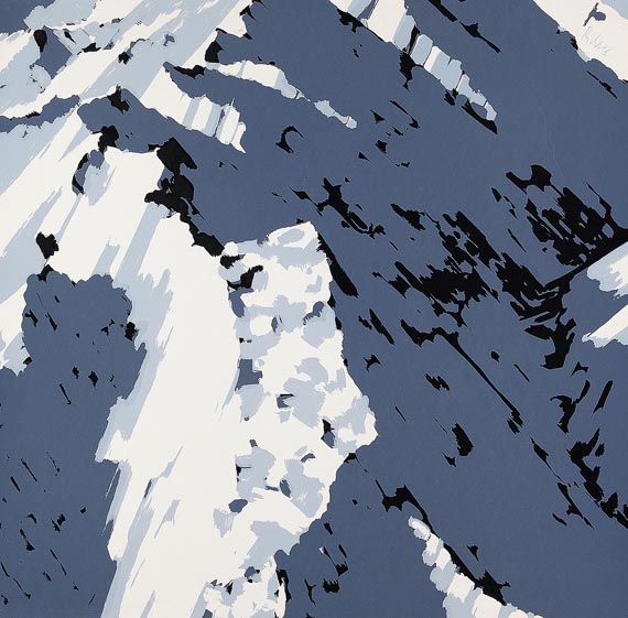 Gerhard Richter - Aus: Schweizer Alpen I