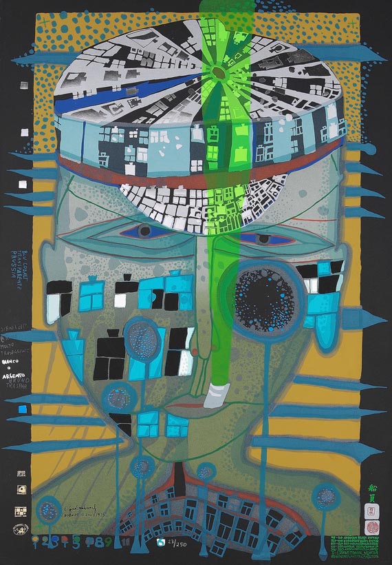 Friedensreich Hundertwasser - One of five seamen