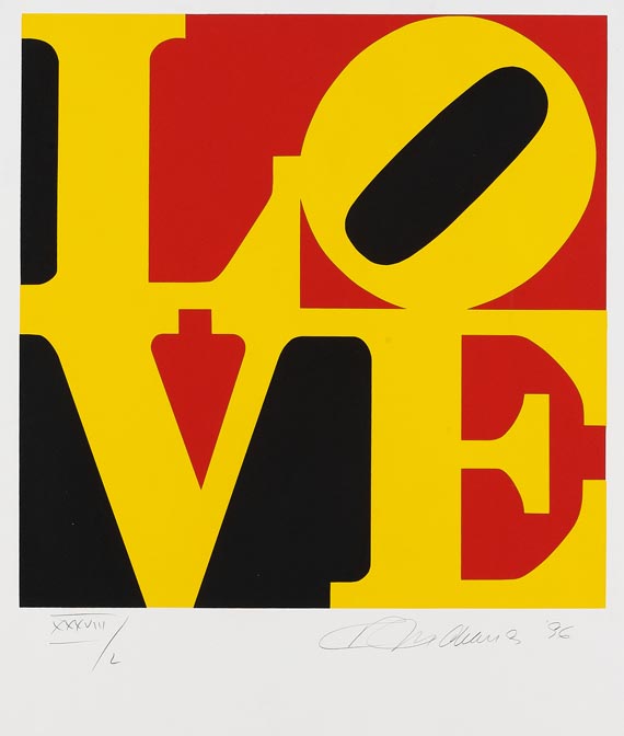 Robert Indiana - Die deutsche Liebe