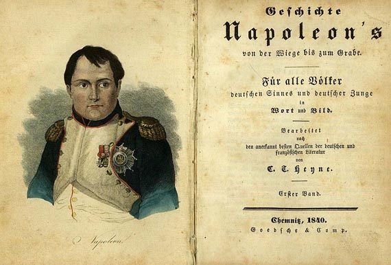 Carl Traugott Heyne - Geschichte Napoleaon