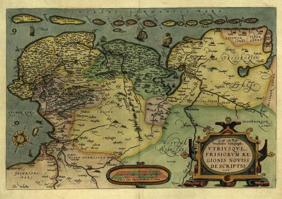 Niederlande - Oost ende West Vrieslandte ... 1568.